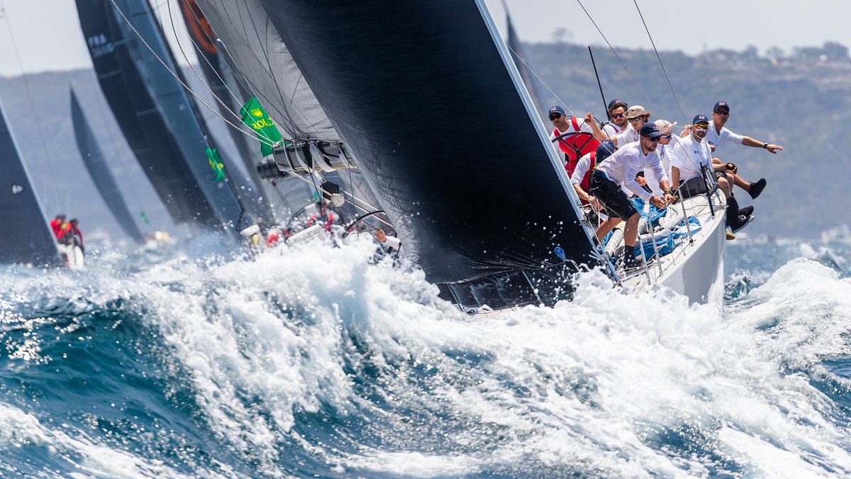 ROLEX's tweet photo. The #RolexSydneyHobart starting today is a huge challenge for big and small boats alike gathered from all over the world. Skill, courage, endurance and adaptability. These are the qualities required to negotiate the arduous 628-nautical mile course. #Perpetual https://t.co/Ql04Co0qTS