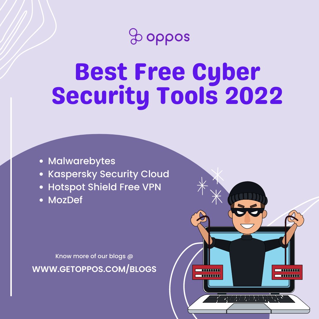 GetOppos's tweet photo. #Getoppos list down the Best Free Cyber Security Tools 2022!
Check out our blog โก๏ธ https://t.co/37CbMBF3ZO
#cybersecurity #informationsecurity #datasecurity #cybercrime #infosec #cybersecurityawareness #dataprotection #canada #toronto #usa #cyber #ransomware #malware https://t.co/LJghcQ50mI