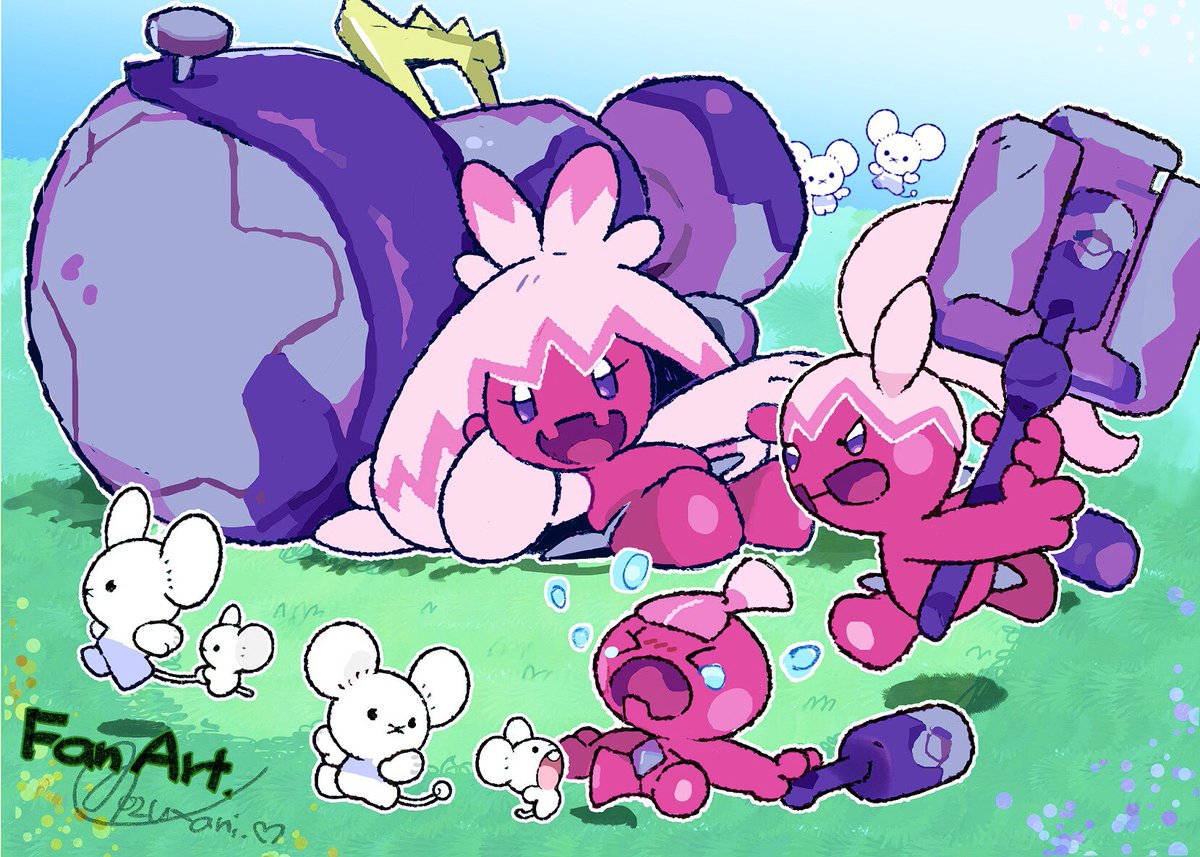 可愛い！！デカヌチャン一族♡