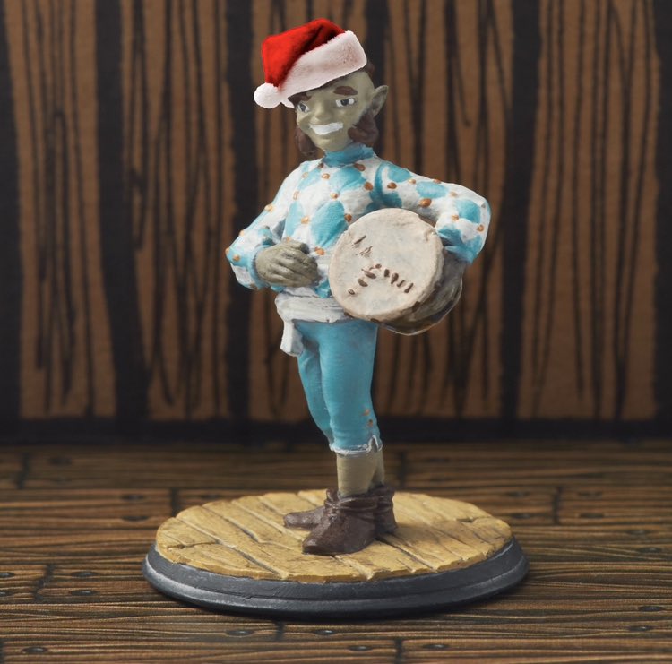 Happy Holidays, everyone. Be cool to each other and assume the best intentions. 
•
#DnD #DungeonsAndDragons #5e #TTRPG #RPG #TerrainBuilding #BattleMaps #Dice #D20 #DIY #HowTo #Cardboard #Christmas