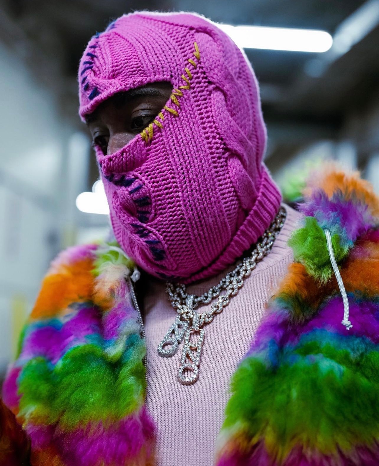 louis vuitton ski mask aesthetic