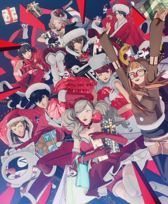 Christmas thieves #P5R #Persona5 