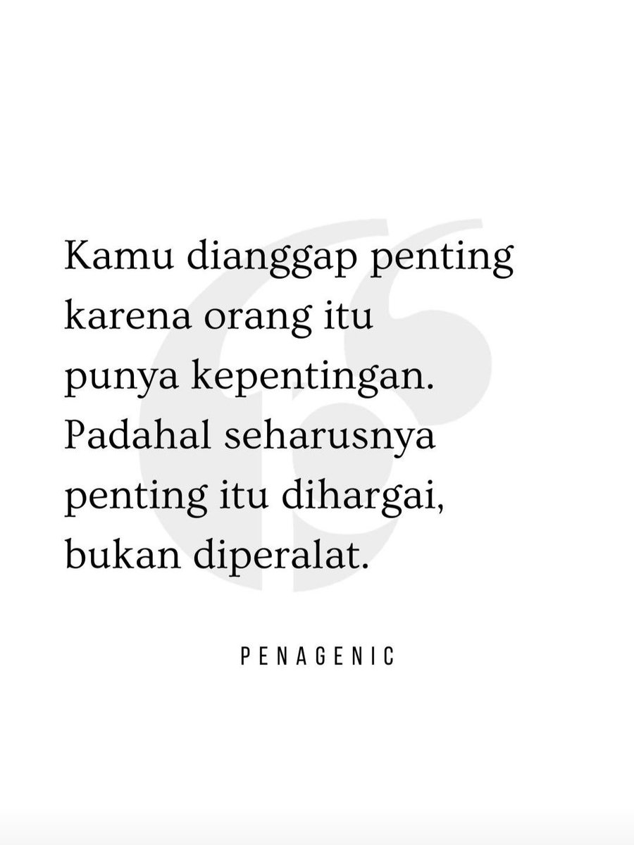 penagenic's tweet photo. Satu lagi nasihat dari Alm Bapak. https://t.co/psCIQxrYTq
