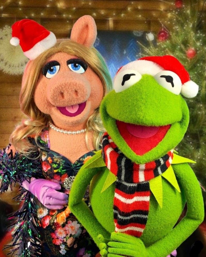 metaldaveh's tweet photo. #MuppetChristmas #BertandErnie #Kermit #MissPiggy https://t.co/1V8iqRM218