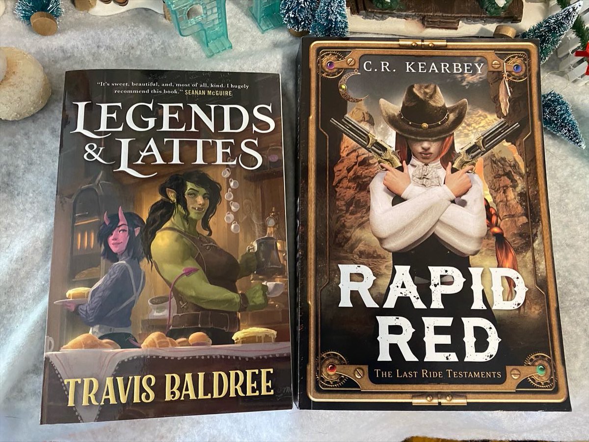 kristinawkelly's tweet photo. Christmas gifts in the form of books! Some for reading, some for improving writing. Did you get any books? #legendsandlattes #fantasybooks #rapidred #westernbooks #readers #booklover #writers #savethecatwritesanovel https://t.co/NOzJcPhasd