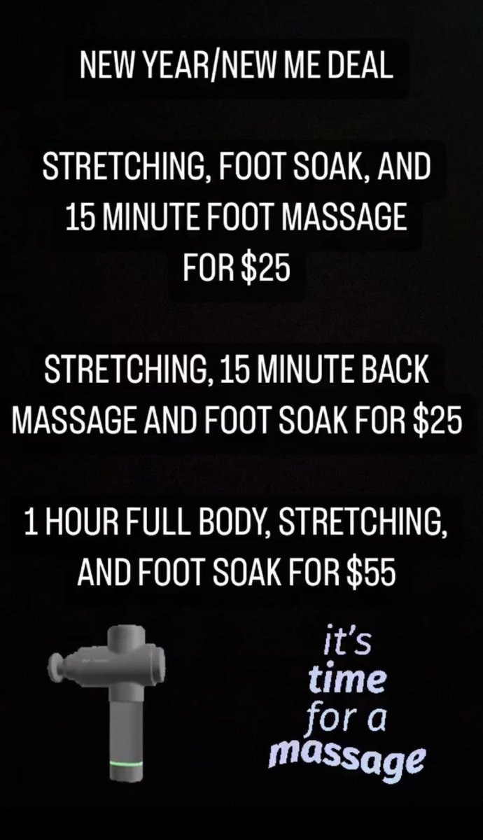 giftedhands301's tweet photo. Christmas/New years deal 
Ends January 31st 

Travel fee will be added if more than 10 miles https://t.co/so4T0qq8Ho