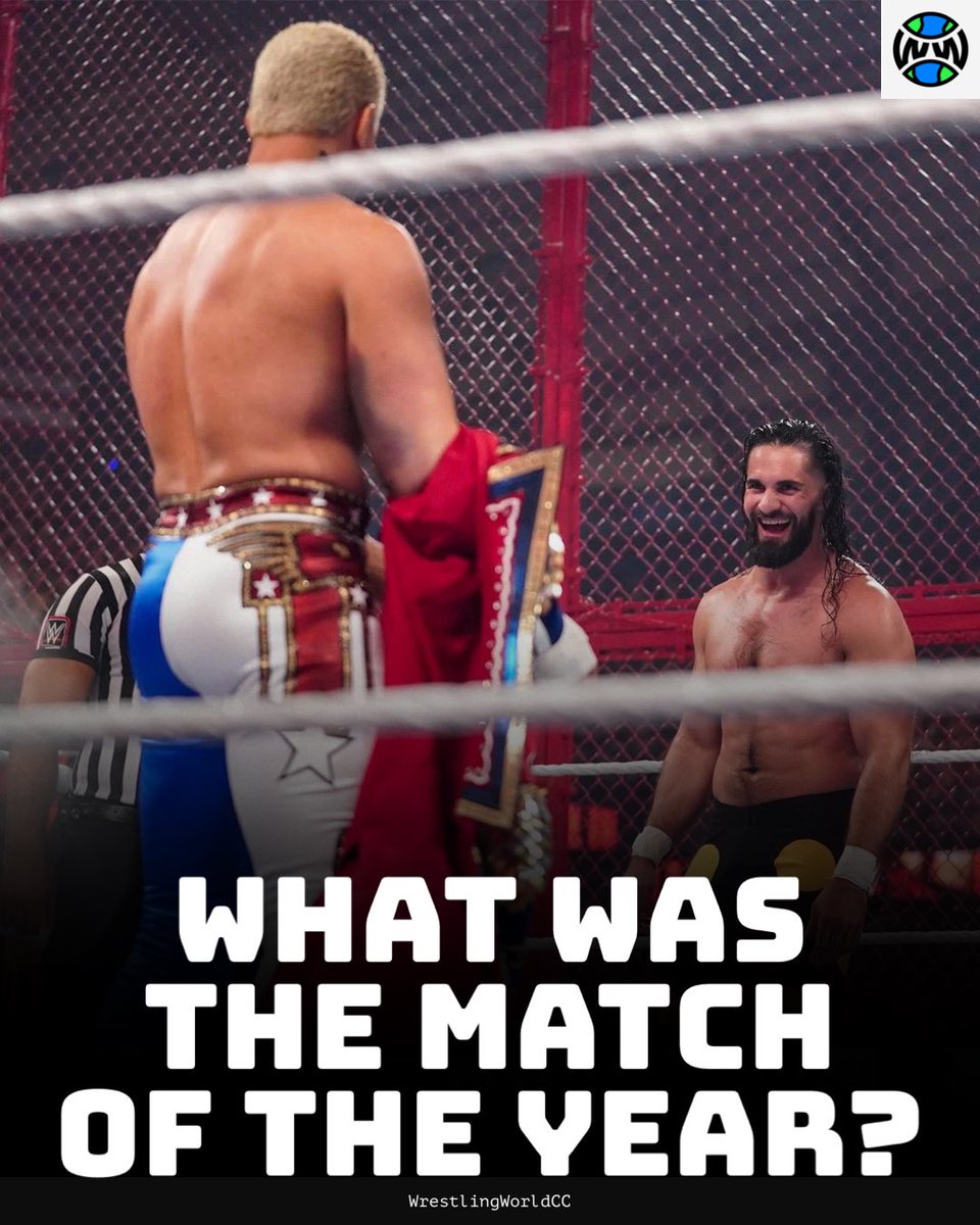 WrestlingWCC's tweet image. What was the wrestling match of the year in 2022?