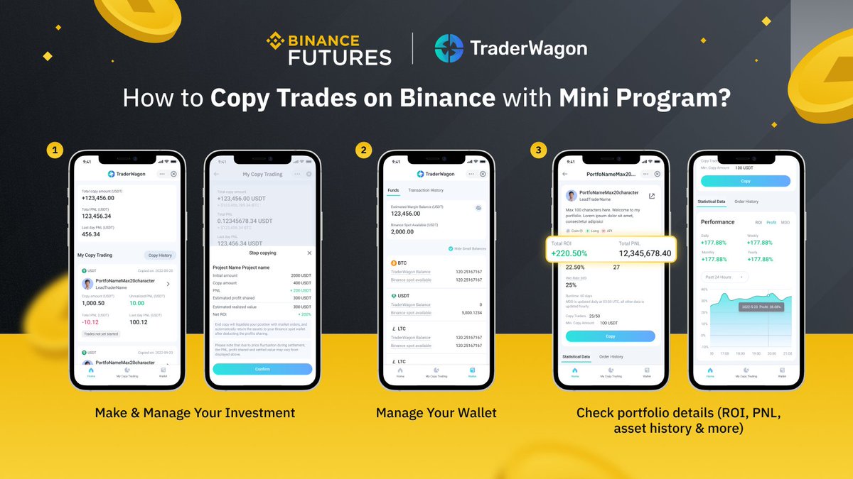 How to start Copy Trading on Binance Exchange tweet media