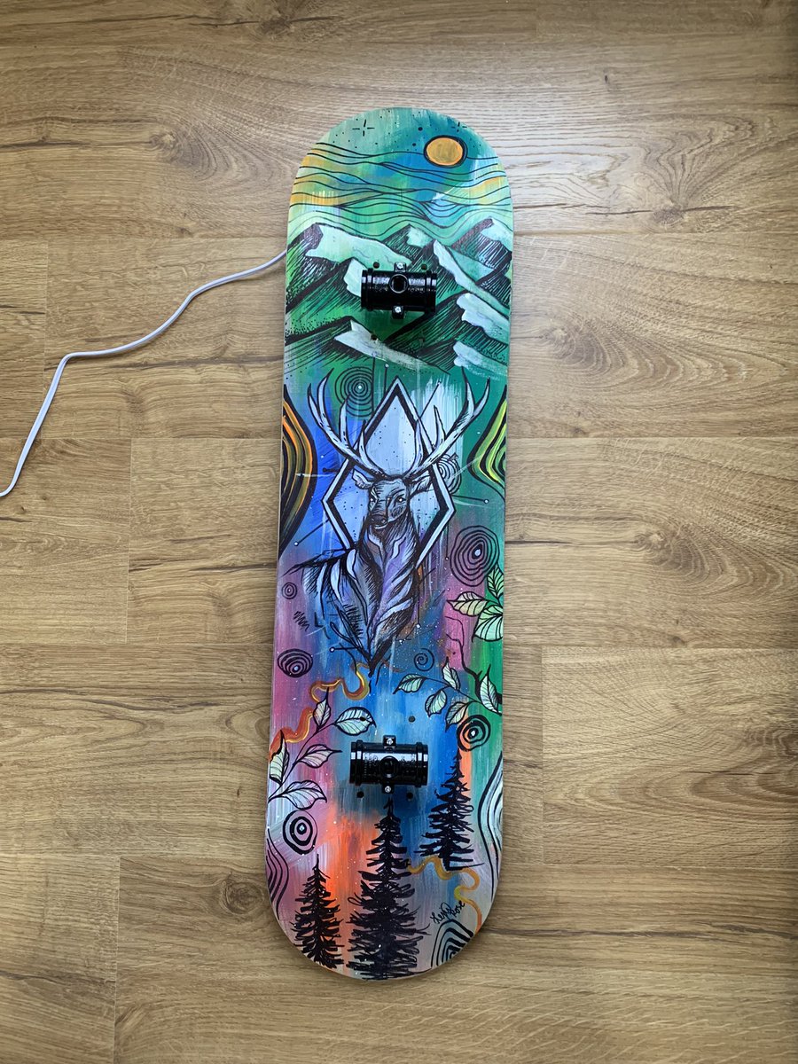 AtLexie's tweet photo. Skateboard lamps designed by meee https://t.co/O63EhPq77G