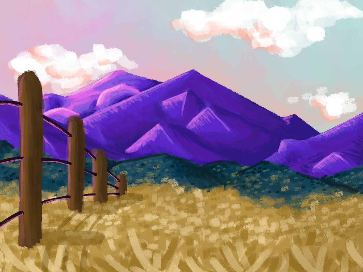 TheGoodMilk2's tweet photo. really proud of this don't usually do landscapes https://t.co/6cIAkSaRhm