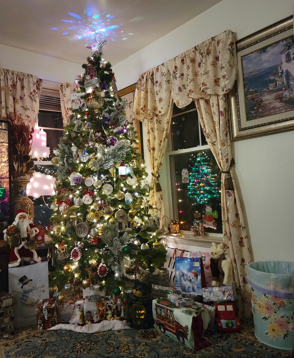 dulcebombomcito's tweet photo. Merry Christmas 12.25.2022. #MerryChristmas2022 #FelizNavidad2022 #ChristmasTree #ColorLights #WhiteLights #FamilyGifts @BISSELLclean Sale helps Cats 🐈 and Dogs 🐕 We had a wonderful Christmas 🎄 at home 🏡 with Yen and we cook too. #FamilyMatters 🥰 https://t.co/XSl5o9Z2Ul