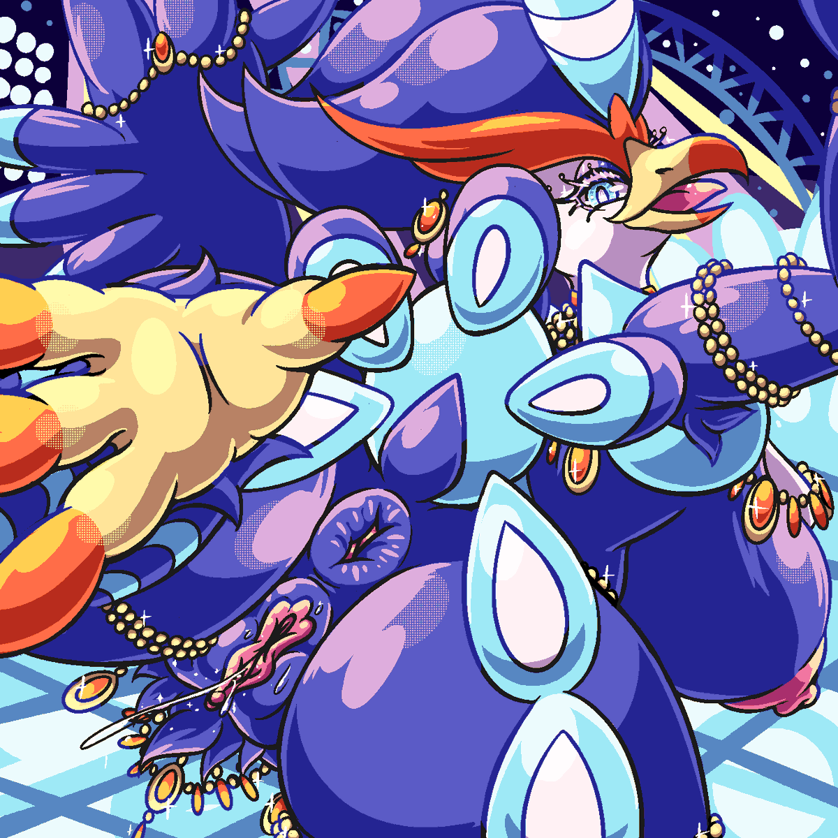 seducidueye's tweet photo. The pack's out! As a little taste of what's in there, have a festive Quaquaval showing off her goods!

It's one big .zip with pretty much the highest bird quality possible of the 9 pieces I did, so I highly recommend downloading it!

https://t.co/etDwR2z1Vr https://t.co/qe2XDsRUBI