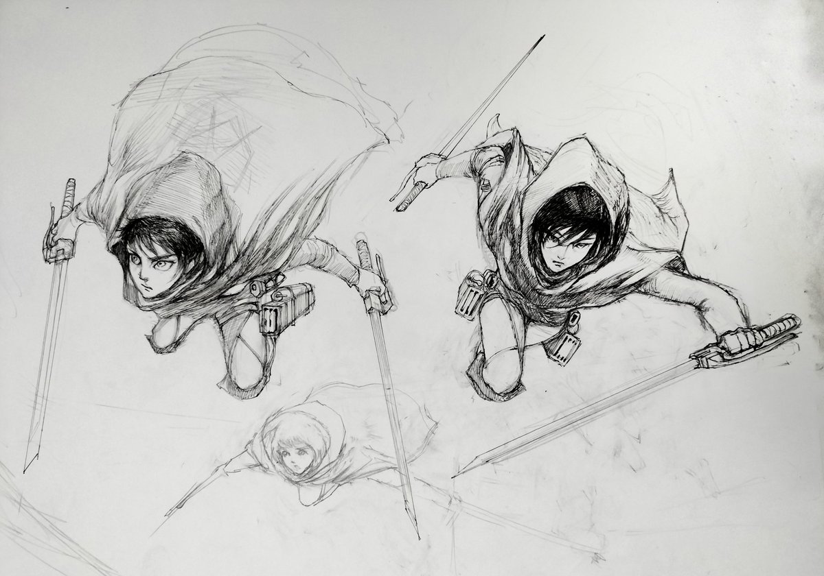 hiroc691's tweet photo. エレ ミカ アル   wip https://t.co/qYbqTR3Bdr