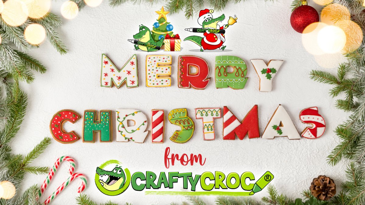 CraftyCrocArt's tweet photo. 𝐌𝐞𝐫𝐫𝐲 𝐂𝐡𝐫𝐢𝐬𝐭𝐦𝐚𝐬 𝐟𝐫𝐨𝐦 𝐂𝐫𝐚𝐟𝐭𝐲 𝐂𝐫𝐨𝐜! 🎄
Wishing you peace, joy, and lots of festive cheer this holiday season! ❤️ https://t.co/bp2BzEdw1N