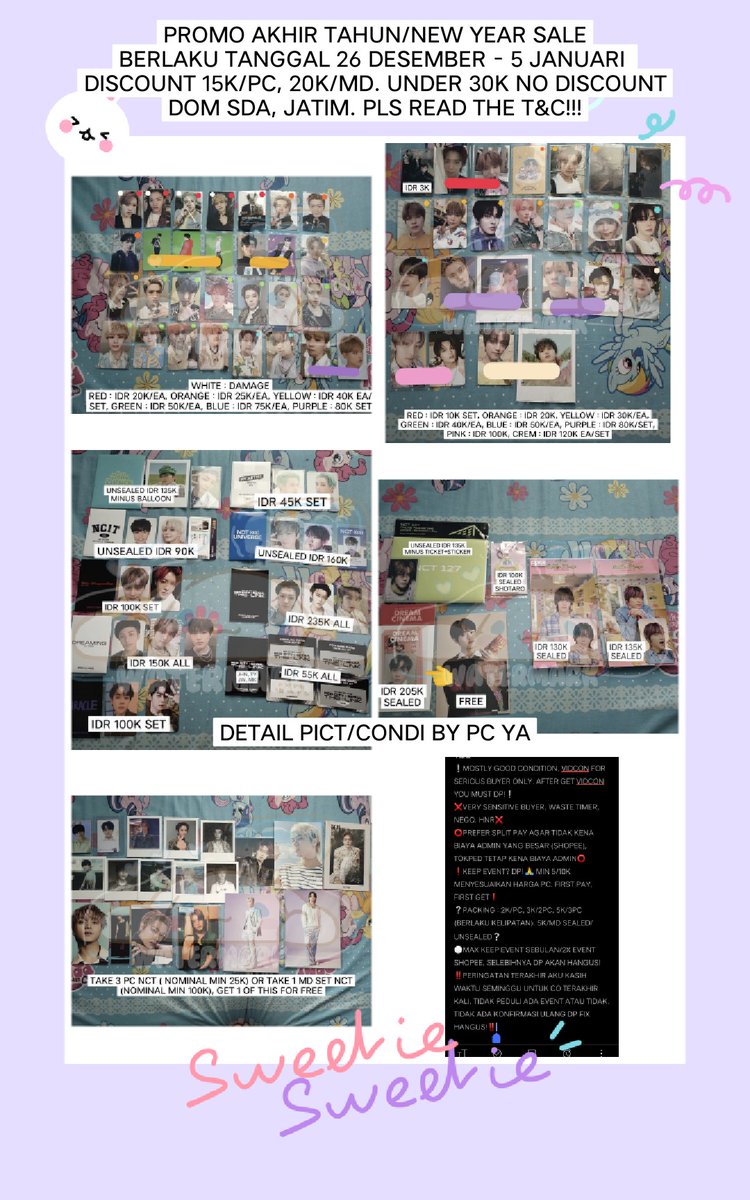 ransellbuy's tweet photo. [HELP RT]
WTS LFB PROMO AKHIR TAHUN

📍JATIM, INA 🇮🇩 
🛒: 🍊/🍏
❌PACKING AND ADMIN 🍊🍏❌
⁉️PLEASE READ THE T&amp;C⁉️
❕DETAIL PICT &amp; VIDCON BY DM❕

LINK SHOPEE : https://t.co/KQ5RKi1IV3
LINK TOKOPEDIA : https://t.co/Tpv2aimmgY

T. SEVENTEEN NCT 127 DREAM WAYV TREASURE AESPA https://t.co/IshUSbDfb2