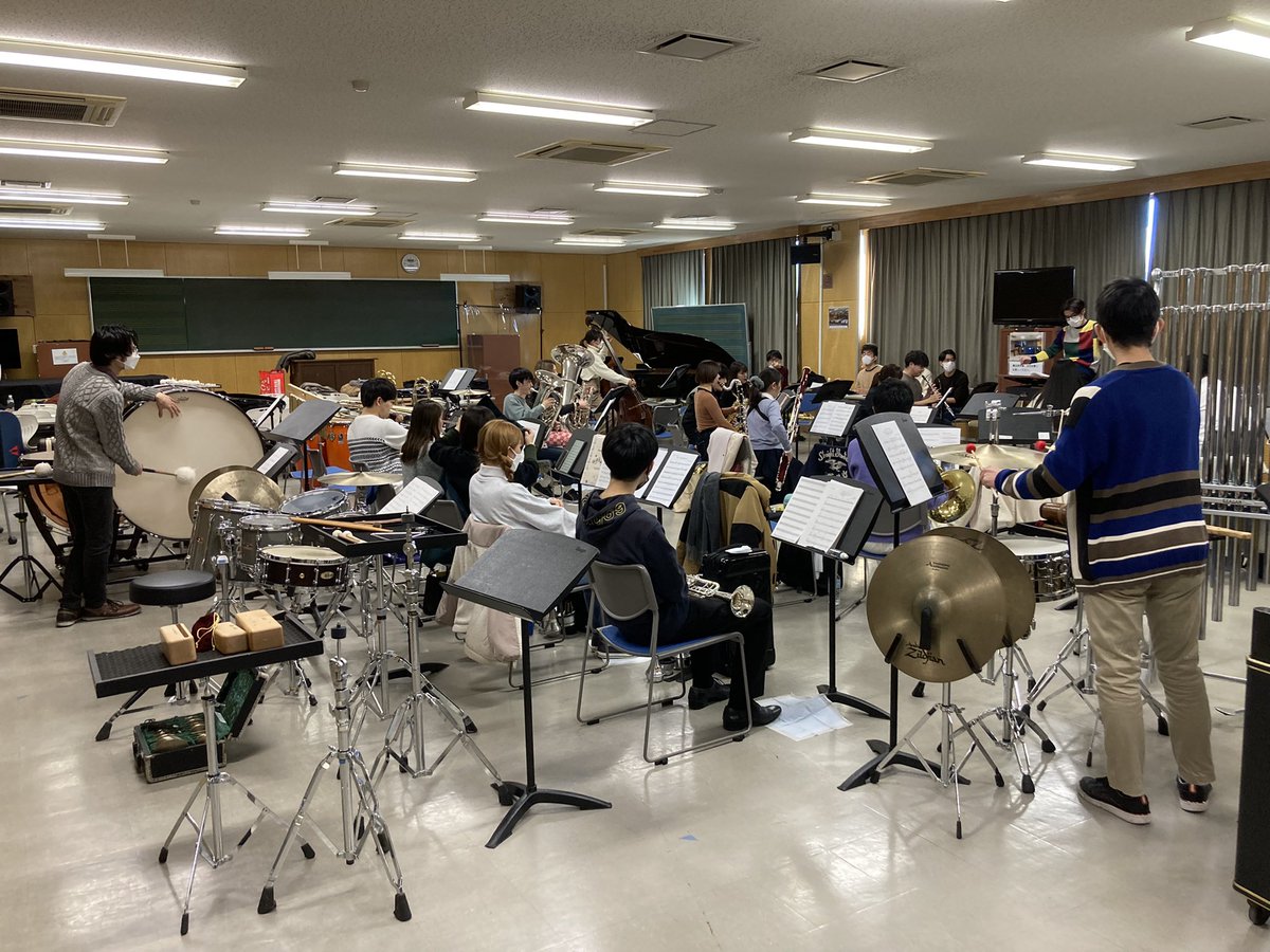ibuki_brass's tweet photo. RH3日目スタートです❄️
長丁場ですが、本番まであと1日！集中して仕上げていきます🔥

チケット🎫まだの方はこちらから⬇️
https://t.co/ekE09ighfi https://t.co/d10CO3iXWA