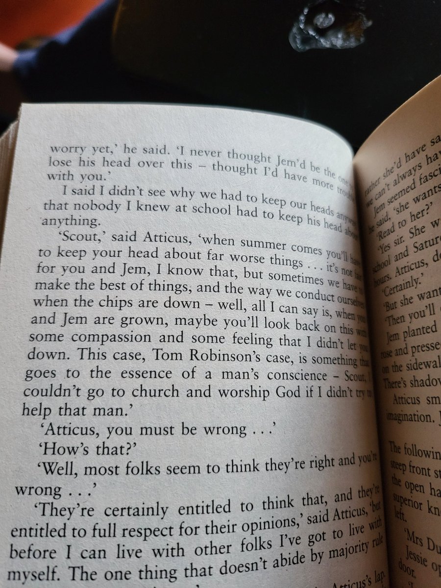 DrDeepakKrishn1's tweet photo. "The way we conduct ourselves when the chips are down.." #HowToKillAMockingBird #Atticus https://t.co/TMYuNbxm9P