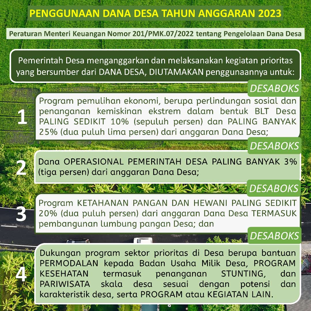 Prioritas DD tahun 2023