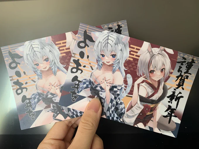 会場配布用のポストカードが出来ました 