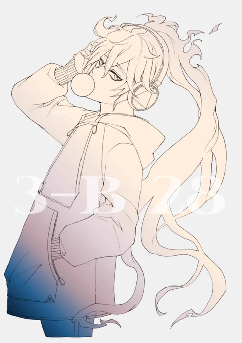 #今年も残りわずかなのでお気に入りの4枚を貼るカラーで描いたお気に入り!(4枚目カラーか?) 