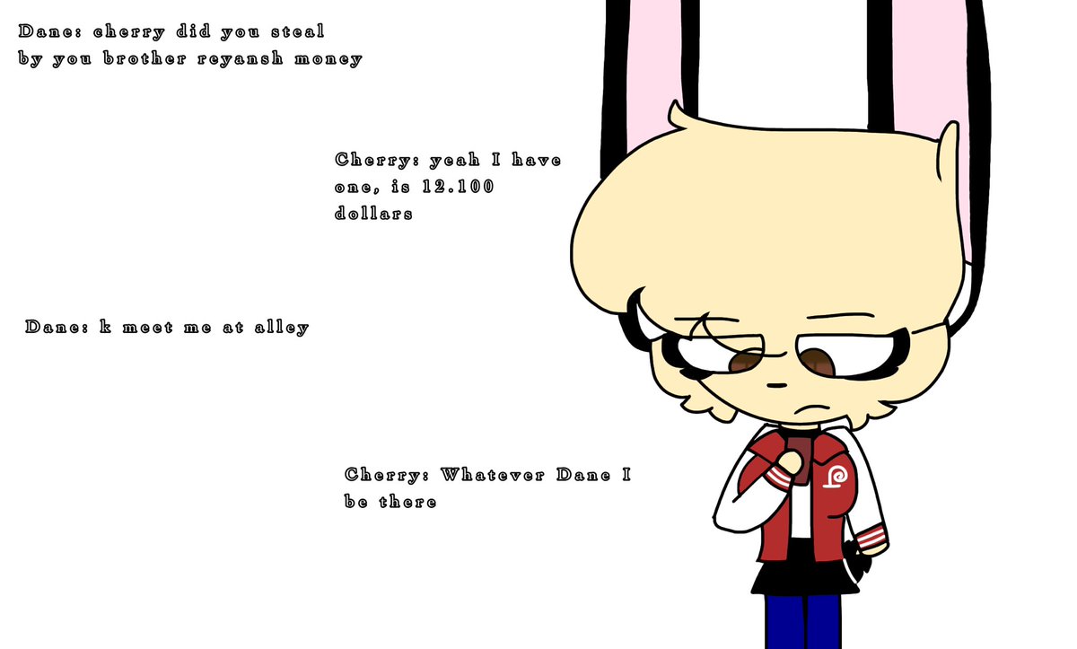 abbey_afnan's tweet photo. Bully texting messages by cherry (bully gang) (teenagers)
#cherrytherabbit #piggy #PiggyFanart #piggyroblox https://t.co/LPE6qOOyMX