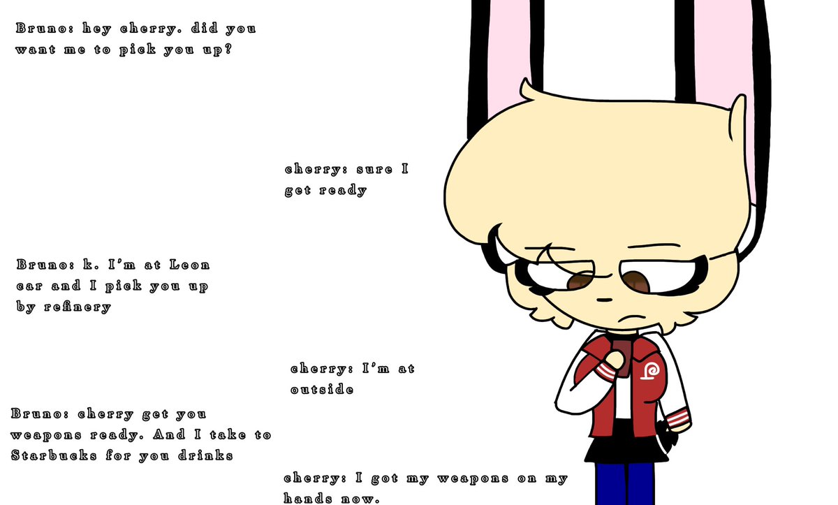 abbey_afnan's tweet photo. Bully texting messages by cherry (bully gang) (teenagers)
#cherrytherabbit #piggy #PiggyFanart #piggyroblox https://t.co/LPE6qOOyMX