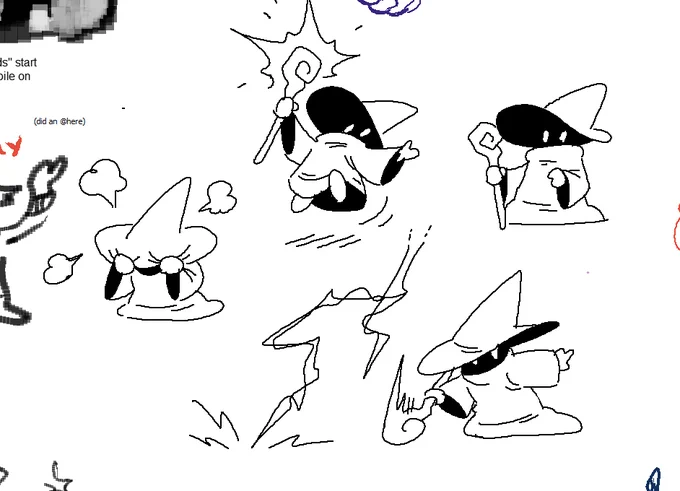 some drawings from a christmas drawpile 