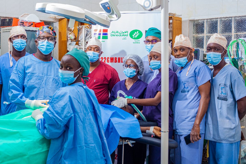 SharabGambia's tweet photo. FREE SURGICAL CAMP 2022
Our Extraordinary Theatre staff giving their usual best during the Camp #directaidgambia #sharabhospitalltd #freesurgicalcamp https://t.co/wefFiU81ee