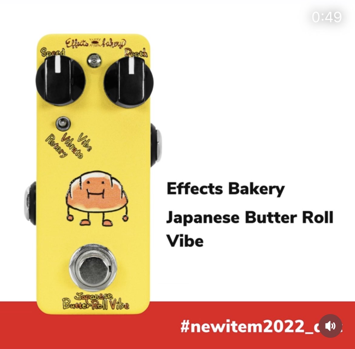 UsaBakery's tweet photo. Hmmm…looks like Vibe, Vibrato, and Rotary flavors. 3 in 1 with the Japanese Butter Roll Vibe!
#effectsbakery #vibepedal #rotarypedal #vibratopedal #kawaii #butterroll https://t.co/EnkXfMYtSH