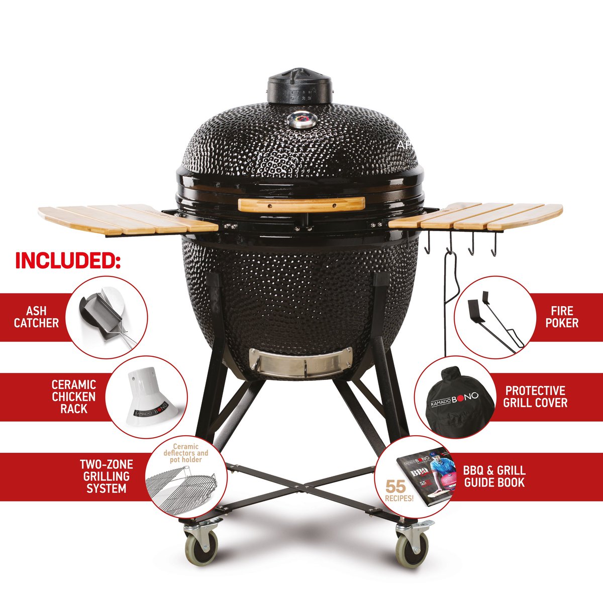 SEPROIND's tweet photo. Kamado Bono, pronto disponible en #venezuela más grande, más accesorios y con el mejor precio de introducción.
Conoce más de ellos en nuestra tienda online https://t.co/HbpAmxnXSV 
Somos distribuidores exclusivos de la marca.
#kamadobono #kamadobonovzla #comanderbbq #bbq https://t.co/xXozFZqZC1