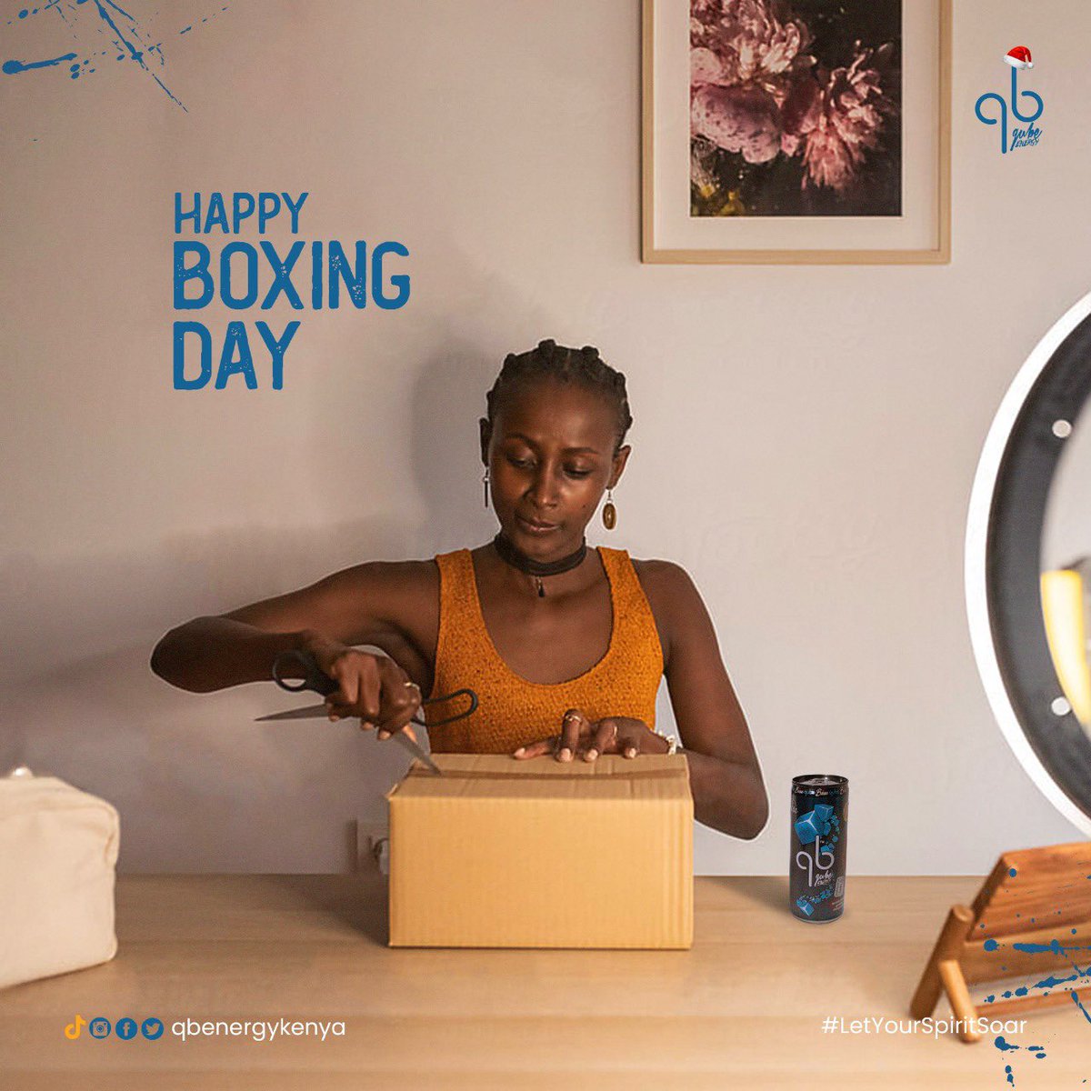 qbenergyKenya's tweet photo. Happy Boxing Day 🎁🎁🎁 May your hearts be filled with gratitude as you unwrap your gifts 🎁🎁
#qbenergykenya #qbenergydrink #qbexperience #LetYourSpiritSoar https://t.co/5rBTWSaP0x