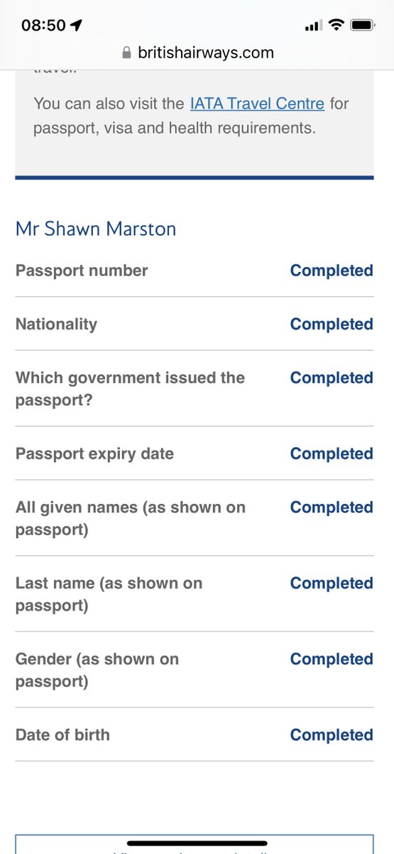 WarningZ_iOSApp's tweet photo. @britishairways What on earth is wrong with your IT. Try to check-in = docs invalid. Check docs = All OK. 🤷🏼‍♂️ It’s been like this for years: Get a grip. https://t.co/crXPb6M15E