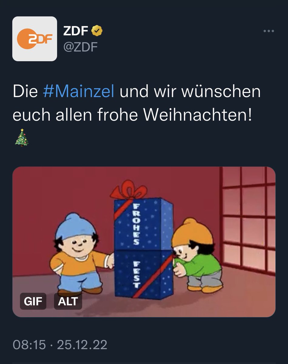 foersterjoerg's tweet photo. @ZDF Es sind die #Mainzelmännchen und keine #Mainzel.
Und ich rate dringend dazu, den toxischen Genderwahn therapieren zu lassen. Niemand profitiert von solchen Vokabeln. Aber die Entfremdung in der Bevölkerung zum ÖRR wird mit so einer kranken Ideologie nur noch zementiert. https://t.co/qIkAbDyk78