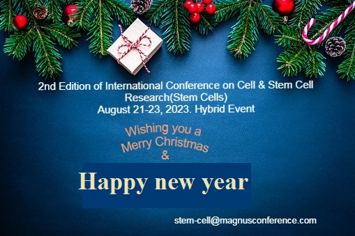 Stemcellsconf's tweet photo. May the festivities of Christmas and New Year fill your life with joy, love and inspiration for the year to come.  
Wishing you good times with your loved ones on Christmas. # Merry Christmas https://t.co/LexhvSeheY