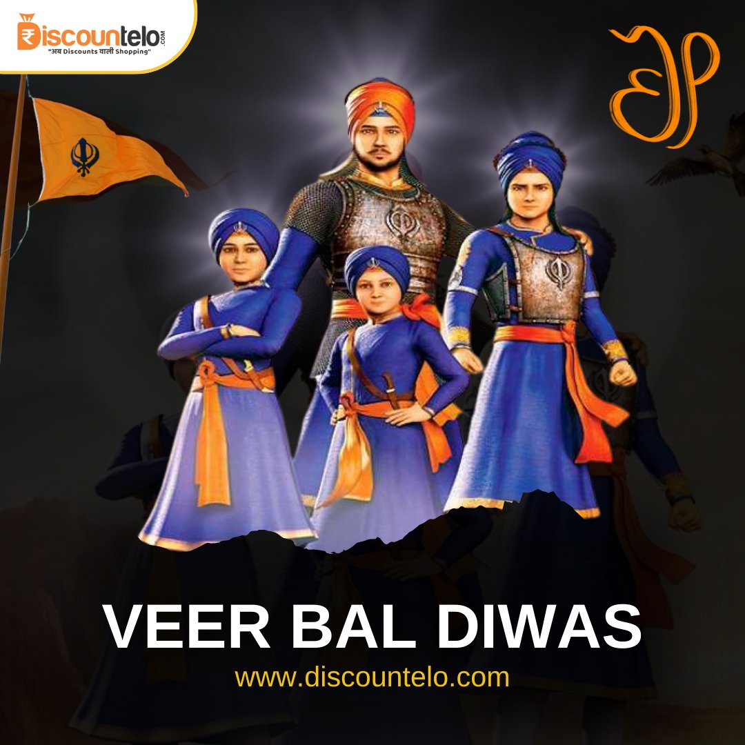 discountelo's tweet photo. Millions of salutations to those holy souls on "Veer Bal Diwas" commemorating the sacrifice of the four Sahibzads of Guru, who sacrificed everything for the Nation & Religion
.
https://t.co/4nIk2gExXq
.
.
.
#veerbaldiwas #baldiwas #chaarsahibzade #sahibzade #discountelo #ddc https://t.co/x8bAkTBS0g