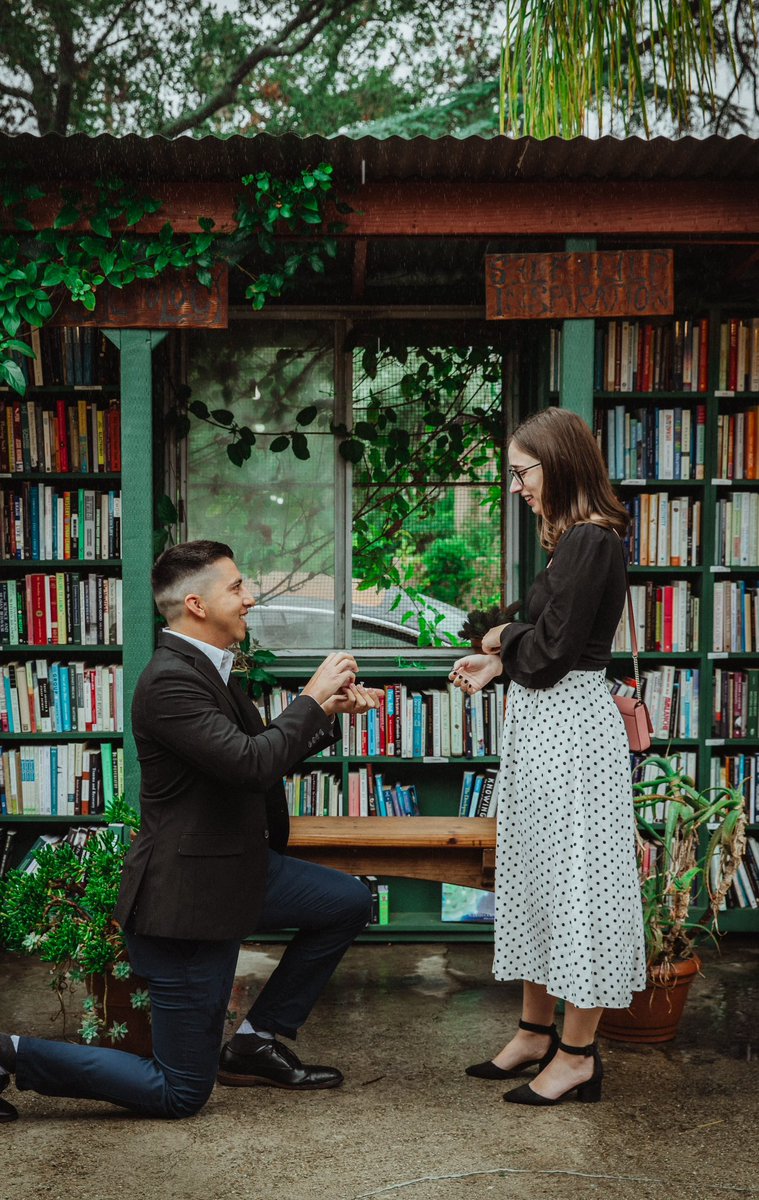 ThePaige_Turner's tweet photo. 12.02.22 ♥️💍 In a bookstore, in the rain, I said yes to forever. https://t.co/DuqIwl5wCa