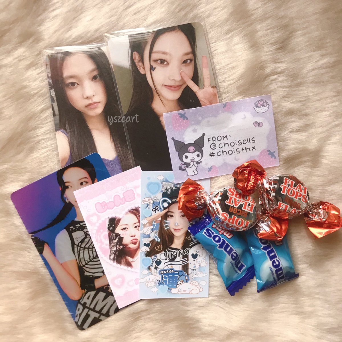 mayewakizz's tweet photo. 💌 #ymailsz

first, thank u to @it2lvndr for hosting this hatian! 😽

and for the seller, thank u sm for letting my fifth haerin nabi and bb pc come home safely 🫶 ‘till our next po <3

𓂃 @choisells #choisthx https://t.co/jSkgA2RrKv
