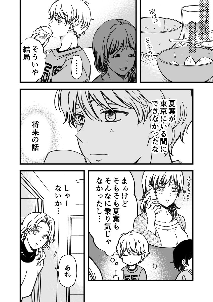 最新話Pixivにもアップしました!

マジで付き合う15分前 最終章「将来の話⑨(完)」 |Perico@15分前④発売中 #pixiv https://t.co/xuavX5XSUy  (1/1) 