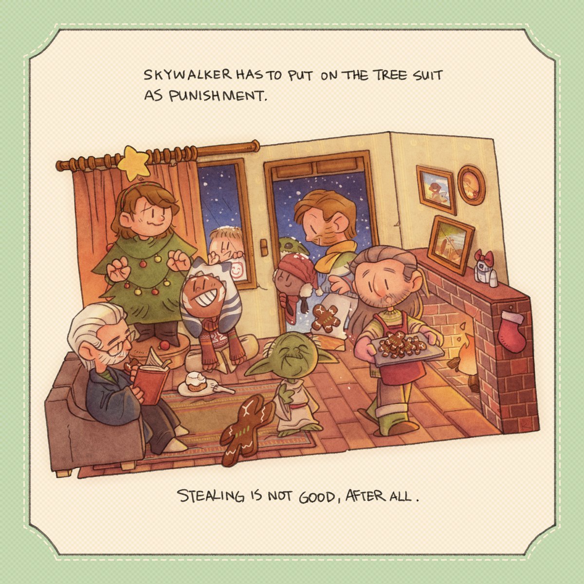 #StarWars "Skywalker &amp; Master Dooku's Tree"