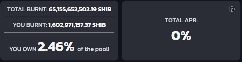 shib_superstore's tweet photo. Burn and reward!

19.2M Burned
19M Rewarded to members of the Discord!

Totaling a little over $320 for the week. 

Hope everyone had a great Holiday season, work is calming down and i'm healthy again, let's try to burn some serious SHIB.

https://t.co/d0goxr6sys https://t.co/hTWdtIxnIe