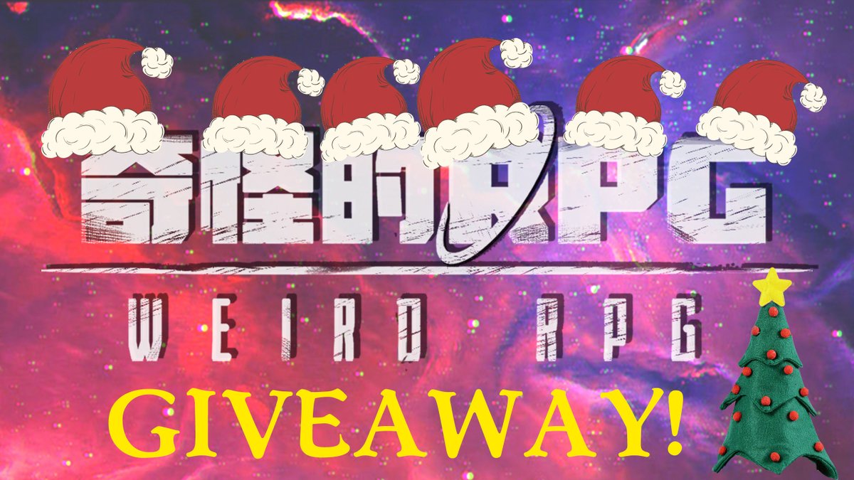 IndiecnGames's tweet photo. Merry christmas everyone! Let's celebrate！Let's play "Weird RPG"! We want to giveaway 5 keys of "Weird RPG" 
Here's how to participate, 

🔁retweet this
😀make sure you’re following us!
🤶comment merry christmas!

#MerryChristmas #Giveaway #indiegame #SteamAwards https://t.co/YQ1ZduXOrF