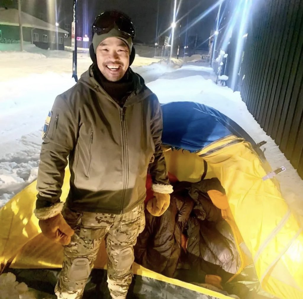 Mark J. Lindquist (@markjlindquist) on Twitter photo Two more nights of -20 below in a tent. I’ve got this.🥶Just remember, I’m choosing to spend Christmas in a tent. My buddies in Ukraine didn’t choose this. #OperationSleepOut #Ukraine #Fargo #Christmas #Veteran <a href="/GMA/">Good Morning America</a> <a href="/TODAYshow/">TODAY</a> <a href="/CBSThisMorning/">CBS Mornings</a> <a href="/foxandfriends/">FOX & Friends</a> Two more nights of -20 below in a tent. I’ve got this.🥶Just remember, I’m choosing to spend Christmas in a tent. My buddies in Ukraine didn’t choose this. #OperationSleepOut #Ukraine #Fargo #Christmas #Veteran <a href="/GMA/">Good Morning America</a> <a href="/TODAYshow/">TODAY</a> <a href="/CBSThisMorning/">CBS Mornings</a> <a href="/foxandfriends/">FOX & Friends</a>