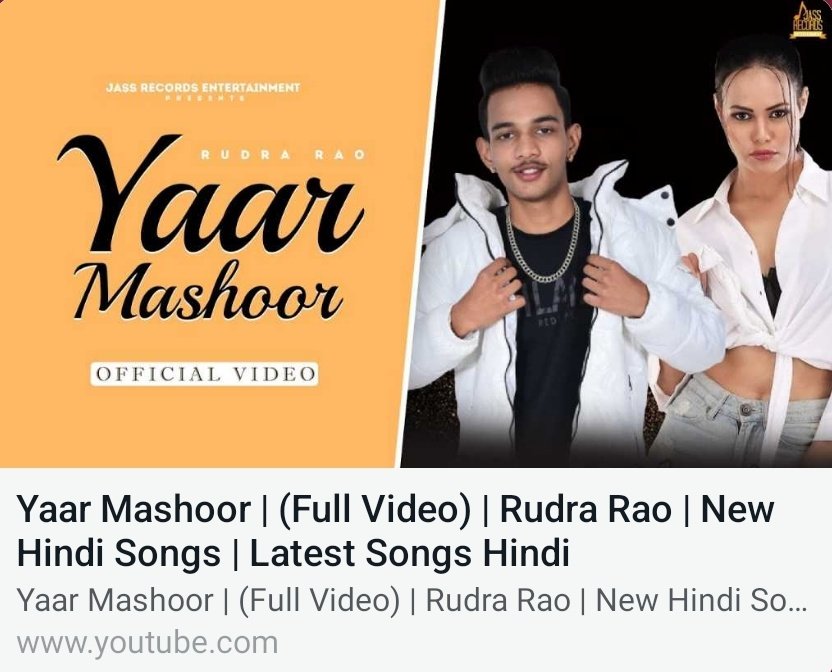 igaganindia's tweet photo. https://t.co/arH0JHm2DI
First Song of Rudra Rao.
Must Watch &amp; Do Share.
#YaarMashoor
Do Support Him.
Regards, Gagan yadav. https://t.co/TlyxBZfE74