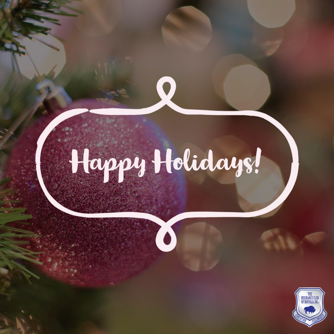 Stay safe, warm and enjoy time with your family from the Insurance Club of Buffalo- #bufiday #happyholidays2022 #merrychristmas #HNY2023 #Conference #Buffalo