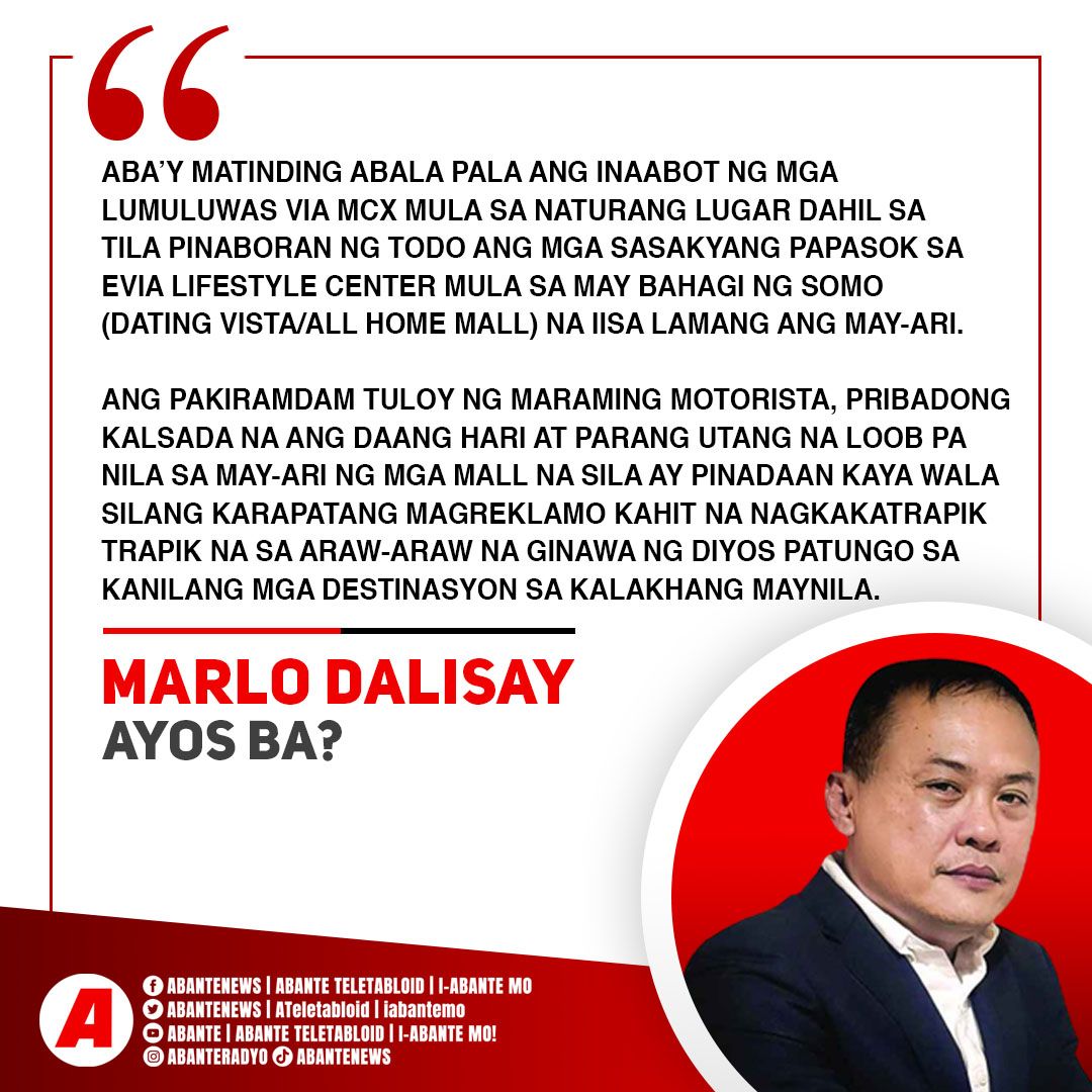 AbanteNews's tweet photo. #AyosBa? ni Marlo Dalisay ngayong Disyembre 26, 2022.
Basahin dito: https://t.co/BjTeAphYOP https://t.co/D8DsIYkofQ
