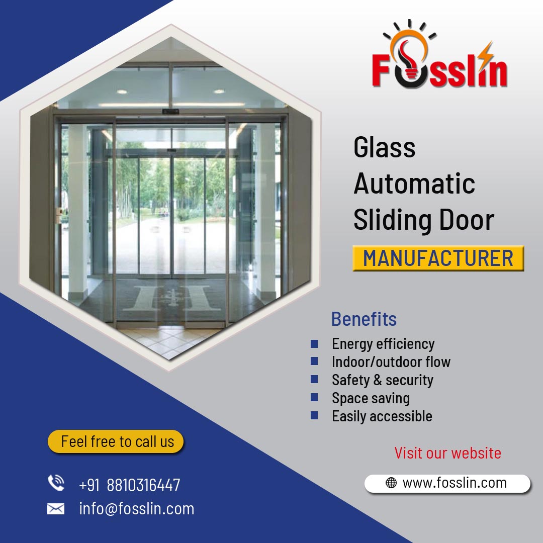 FosslinGroup's tweet photo. Glass Automatic Sliding Door Manufacturer
For more info call us on:  +91 8810316447
Visit us - https://t.co/aUhEtuUhnd
#FosslinGroup #GlassDoor #SlidingDoor #GlassSlidingDoor #AutomaticDoor #Manufacturer #Supplier #Automation #Solution #DelhiNCR https://t.co/WuALBVS85y