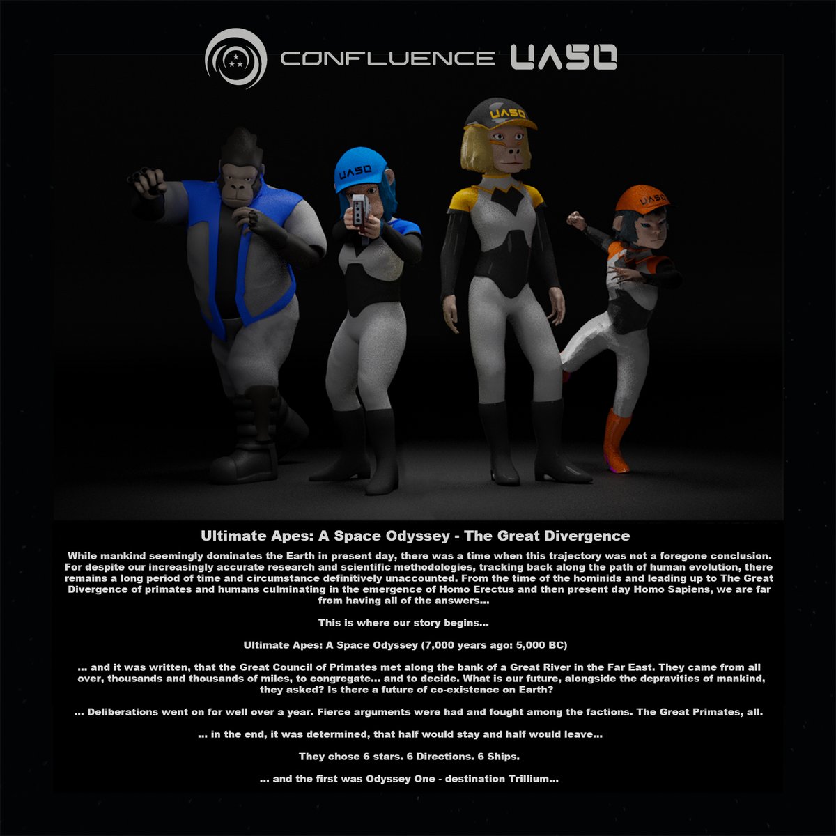 MattVegh's tweet photo. Get your #UASO Christmas Mint Pass, which is a guaranteed lowest-price mint representing 0.075 ETH minimum savings per mint on all of our 6 drops. A 0.45 ETH value Christmas Gift to our current Golden Mint holders as well as players of FRAY X, one of 3 PC Games out premint! https://t.co/NfErC3tVaT