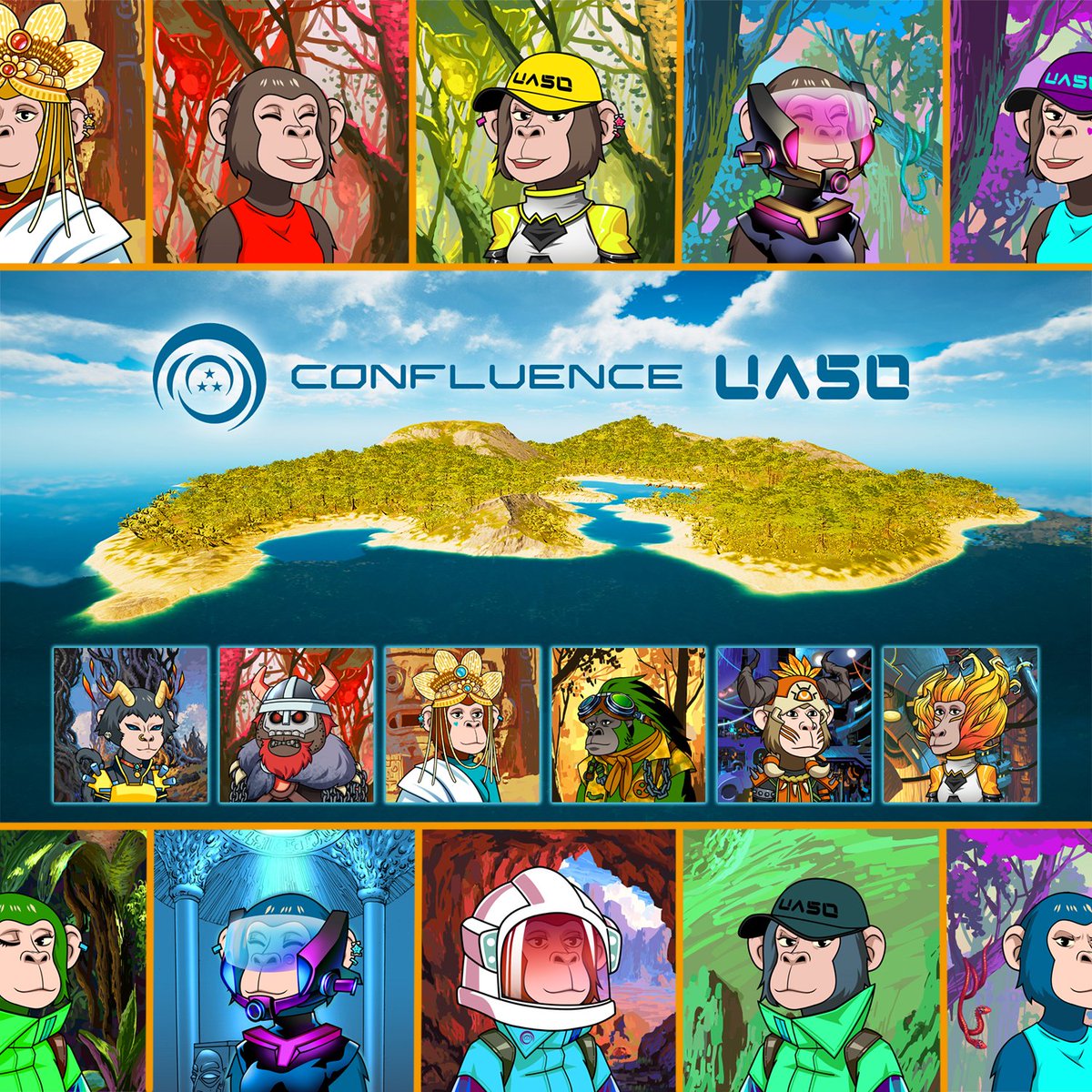 MattVegh's tweet photo. Get your #UASO Christmas Mint Pass, which is a guaranteed lowest-price mint representing 0.075 ETH minimum savings per mint on all of our 6 drops. A 0.45 ETH value Christmas Gift to our current Golden Mint holders as well as players of FRAY X, one of 3 PC Games out premint! https://t.co/NfErC3tVaT