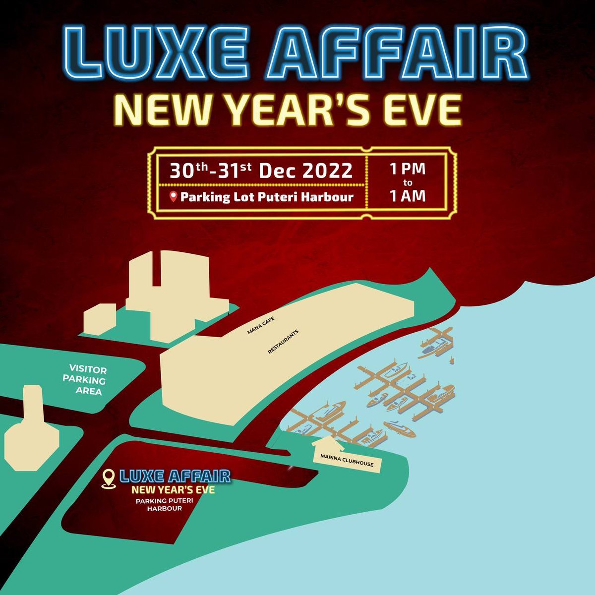 danowongg's tweet photo. LET’S GO SECTO 🎯

Lai Lepak-lepak with us this new year’s eve!! 

LUXE AFFAIR 
30th DEC, PUTERI HARBOR

@abghazebuatbeat @_VTVN_ @ikmlhfiz @Trippin_Daud https://t.co/ymOK3Mu7kR