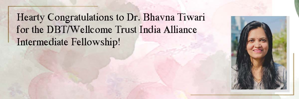 IISER_BERHAMPUR's tweet photo. Hearty Congratulations to Dr. Bhavana Tiwari @iambhavanat for @india_Alliance Intermediate Career Fellowship 2022 in Basic Biomedical Research. https://t.co/WAAWVhA6qo